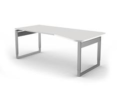 kerkmann 4035.1 Wangen-Schreibtisch LUGANO Graphit