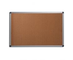 Office Marshal® Profi - Pinnwand mit hochwertiger Kork - Oberfläche | im stabilen Aluminiumrahmen | 4 Größen | 45x60cm