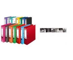 Herlitz 10834414 Ordner maX.file protect+ A4, 8 cm, violett