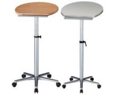 Maul 9304070 Ergonomisches Stehpult, Stufenlos Höhenverstellbar, Neigbar, Tragkraft 30 kg, Platte 60x52x2,2 cm (BxTxH), Buche, 1 Stück