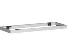 Geramöbel Metallsockel für Querrolladenschrank, 50 x 1000, Silber