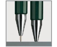 Faber-Castell 1345 99 - Druckbleistift GRIP, Minenstärke: 0,5 mm, Schaftfarbe: schwarz metallic