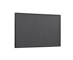 Bi-Office New Basic Pinnwand Filz mit schwarzem Rahmen, 885 x 585 mm