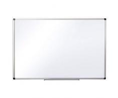 Office Marshal Profi - Whiteboard | Testsieger, Note 1,3 | magnetisch und beschreibbar | Magnettafel mit schutzlackierter Oberfläche | vertikal und horizontal montierbar | 13 Größen | 60x90cm