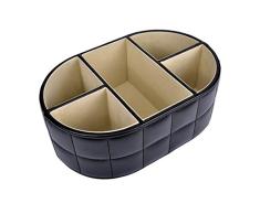 iSuperb Schreibtischorganizer Stiftehalter Schreibtischbox Stifteköcher Schreibtisch Organizer (Oval)