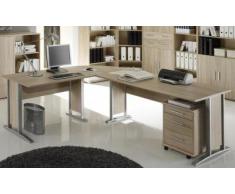 Bürotisch Office Line Winkelkombination Eckschreibtisch Eiche Sonoma