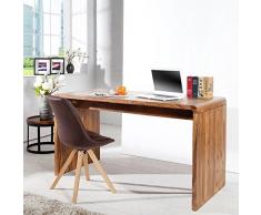 CAGÜ - Schreibtisch [DAIPUR] aus SHEESHAM MASSIV Holz GEWACHST 150cm, NEU!