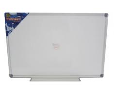 Idena 568019 - Whiteboard Alu-Rahmen, ca. 40 x 60 cm, mit Stiftablage