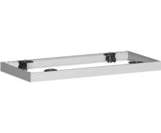Geramöbel Metallsockel für Querrolladenschrank, 50 x 800, Silber
