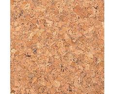 DECOSA Wandkork WK100-1 Pack Korkplatten (5 Platten = 0,9 qm) je 600 mm x 300 mm x 3 mm - Geeignet als Bastel-Unterlage für Modellbau, zur Wärmedämmung und Schallschutz und als Korktafel