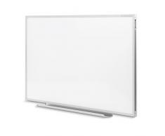 magnetoplan® ferroscript® Magnetboard - Whiteboard - BxH 2000 x 1000 mm - Lichtbildwand Magnettafel Magnetwand Memoboard Präsentationstafel Schreibtafel Schulungstafel Tafel Wandtafel Weißwandtafel Whiteboard