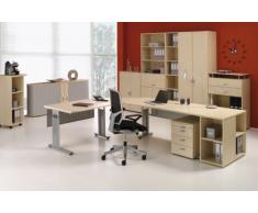 Gera Möbel S-382103-BU Rolloschrank Mailand 2 OH mit Standfüßen, 80 x 40 x 103 cm, buche