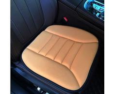 Auto Sitzkissen Memory Foam – ZATOOTO Sitzbezüge Auto Vordersitze, Sitzpolster für Auto, Büro, Hause, Weich, rutschfest, Orange