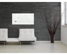 SIGEL GL146 Glas-Magnetboard 91 x 46 cm super-weiß / Magnettafel Artverum - weitere Größen/Farben