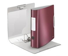 Leitz 11080028 Qualitäts-Ordner Active Style breit Qualitäts-Ordner Active Style, PP, A4, breit, granatrot