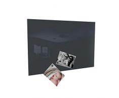 Colours-Manufaktur Magnettafel inkl. Magnete - in 4 Verschiedene Größen und 18 (anthrazit, 60 x 90 cm)