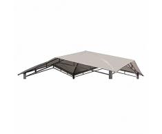 Siena Garden Dachbezug zu Pavillon Brasil, Hellgrau, Lichtschutzfaktor: UPF 50+ As/NZS