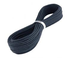 Kanirope® Polyesterseil Seil Polyester POLYBRAID 3mm 50m Schwarz geflochten