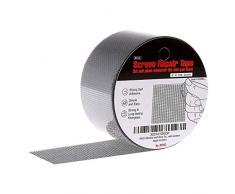 prom-note Fliegengitter Reparatur Set Stark Selbstklebend Glasfaser Reparatur Klebeband Für Fenster Tür Loch Von Insektenschutz Magnet Fliegenvorhang Garten Poolschirme DIY Reparatur-Band