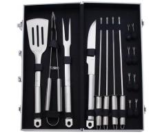 Pradel Excellence WB107 Koffer mit Grillbesteck, 16-teilig