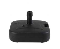 Sekey Marktschirmständer Sonnenschirmständer für Schirmstöcke bis 36-50 mm,schwarz,25kg