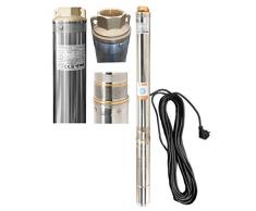 Tiefbrunnenpumpe Brunnenpumpe 3,5 89 mm 6300 l/h 0,8kW 6,3 bar sandresistent