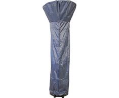 BeachandPool Premium Schutzhülle für Terrassenheizer PU grau, Abdeckung für Heizpilz Wetterschutzhülle Gasheizer