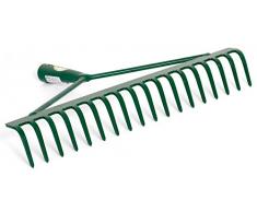 Rechen 18 Zinken 46,5 cm Rasenrechen Heurechen Harke K_103