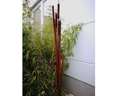 Zen Man Edelrost Gartenstecker Beetstecker Rost aus Metall Gartenfigure Gartendeko Rost Handarbeit 030790 H150cm