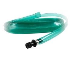 Kinzo Garden Flacher Bewässerungsschlauch, Sprühregner auf ganzer Schlauchlänge, Rasensprenger-Schlauch Breite ca. 2,7 cm, in 4 Längen erhältlich (15)