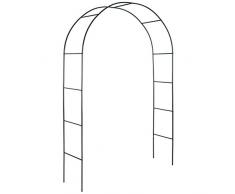 tectake Rosenbogen Torbogen Rankhilfe Spalier Tor Rosen Bogen Metall
