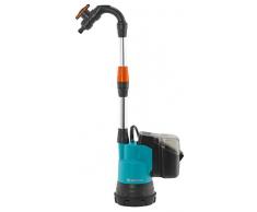 Gardena Regenfasspumpe 2000/2 Li-18 ohne Akku: Tauchpumpe mit integriertem Filter, Fördermenge 2000 l/h, 3 Leistungsstufen (1749-66)