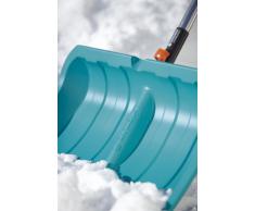 Gardena combisystem-Schneeschieber KST 50: Schneeschaufel, abriebfeste Kunststoffkante, leichtes Kunststoffblatt, bis -40°C kälteschlagfest, Arbeitsbreite 50 cm (3241-20)