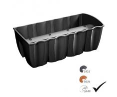 Blumenkasten WEIß 18l Balkonkasten Blumentopf Geländer Topf Groß