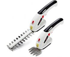 NETTA Akku-Gartengeräte 7.2V 2 in 1 Strauchschere, Rasenmäher und Heckenschere, Kanten- und Strauchschere - Handheld