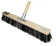 BawiTec Straßenbesen OssiBlitz 60cm 100cm mit Stiel 140cm 160cm 200cm Ossi Blitz Besen (Besen 60cm / Stiel 140cm)