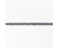 Marmor Bordüre Natursteinfliesen Visso Nero | Wandverkleidung Badfliesen Bad Mosaikstein Wandfliesen Dekorative Fliesen Wohnkultur Steingut