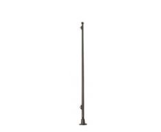Flaggenstock PVC mit 2 Halter 10 mm Ø 400 mm lang