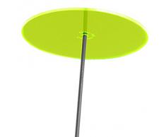 Cazador-del-sol ® | Uno | Sonnenfänger grün, Durchmesser 20 cm, 1,75 Meter hoch - das Original