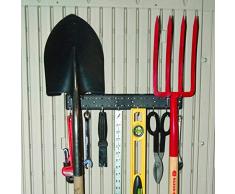 Lifetime Leiste Werkzeughalteleiste u. Werzeughalter, 2 STK.für Kunststoffgerätehaus