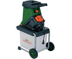 Gardebruk Messerhäcksler 2500W elektrisch max. 40 mm Aststärke 50L Auffangbox Gartenhäcksler Häcksler Schredder