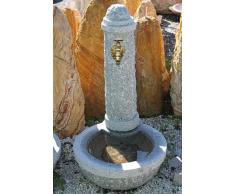 Troesters Brunnenwelt Granitbrunnen Auhof felsig