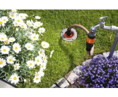 Gardena Sprinklersystem Anschlussdose: Systemanfang von Pipeline und Sprinklersystem, mit 3/4 Zoll-Außengewinde Anschluss, versenkbarer Kugeldeckel, inkl. Profi-System Hahnstück (2722-20)