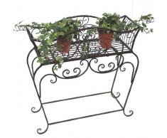 DanDiBo Blumenständer Metall Braun 72 cm Blumenbank 12554 S Blumenregal Beistelltisch Pflanzenständer Blumenbank