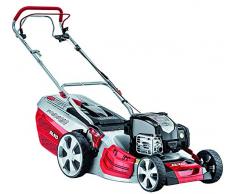 AL-KO Highline 527 SP Self Propelled Petrol Lawnmower with Cutting Width-Silver, Red, 51 cm Selbstfahrender Benzin-Rasenmäher Schnittbreite, Silber, Rot
