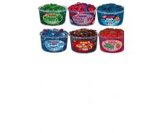 6 große Dosen Haribo Mix Nr 1 7,85kg Neu Schlümpfe Waldmeistergeister Happy Cola Riesen Erdbeeren Pinkie & Lillie Mammut