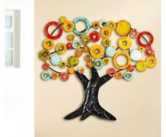 Gilde Metall Wandrelief Lebensbaum 69320