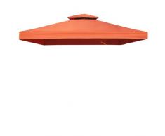 Dachbezug 300x300cm Pavillon Pavillonbezug Ersatzbezug Gartenpavillon