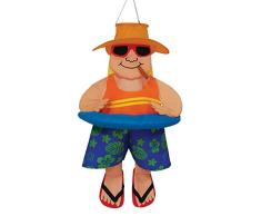Breeze In The 3D-Windsack Grill-Junge, Wind, Freund.