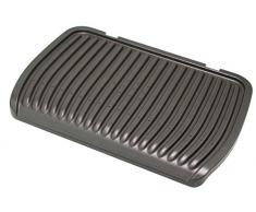 Grillplatte TS-01039400 (Unten) kompatibel mit GC702D, GC712D, GC730D, GC7148 Optigrill Kontaktgrill